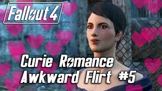 Fallout 4  Curie Romance  Awkward Flirt 5 [upl. by Esidnac391]