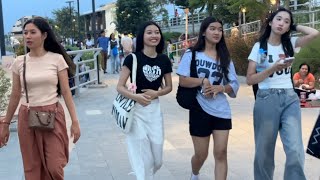 Phnom Penh City Walking Tour 4K  Relaxing Walk  Cambodia Real Life 2024 [upl. by Ynattirb594]