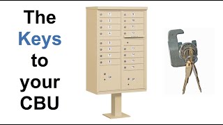 Budget Mailboxes  Opening the Master Doors amp How to Find Your CBU Keys [upl. by Blim]