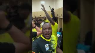 Ugandan Players Celebrate After 21 Win Over SSD In Juba [upl. by Anelram50]