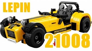 Lepin 21008 Caterham Seven 620R [upl. by Ibrab]