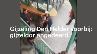 Gijzelaar Den Helder ongedeerd gered  RTL NIEUWS [upl. by Yelsna380]