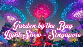 Supertree Grove Light Show  Garden by the Bay Singapore [upl. by Mcgregor25]