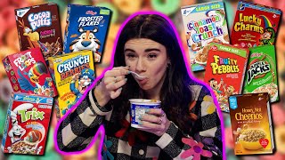 Brett Ranks The Most Popular Cereals [upl. by Lawley]