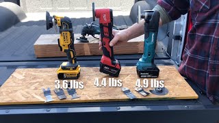 Best Cheap Oscillating MultiTool  Makita Milwaukee DeWalt [upl. by Hebe]