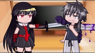 Akame ga Kill React To Toji Fushiguro  Gacha React [upl. by Anazus14]