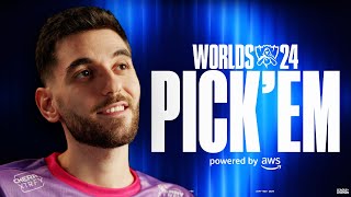 Worlds 2024 Pick’Em with Nisqy [upl. by Aztinad]