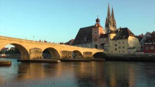 Testsample Panasonic HDCSD 909 1080p50 130 Regensburg View [upl. by Nywles35]