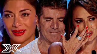 The TOP EMOTIONAL X Factor UK Auditions EVER  TRY NOT TO CRY  X Factor Global [upl. by Elenaj]