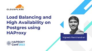 Load Balancing amp High Availability on Postgres using HAProxy  Vignesh Ravichandran [upl. by Ardnassak42]