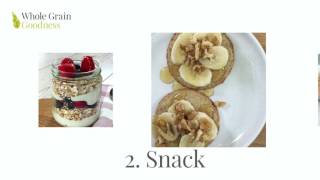 3 Ways With Oats video ideas  Whole Grains Easy As 123 [upl. by Eilsil13]