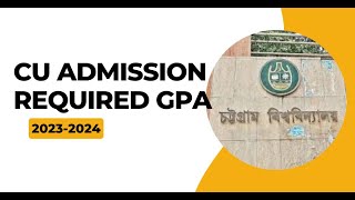 CU Admission GPA [upl. by Heck]