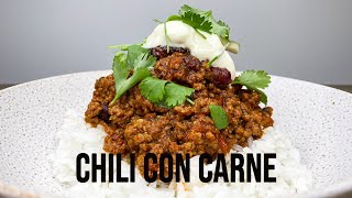 Chili Con Carne  How To Make Chili Recipe [upl. by Melba]