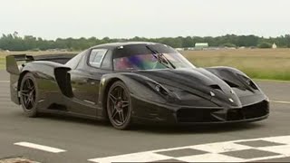 Ferrari FXX  The Stigs Power Lap  Top Gear [upl. by Wolfe]