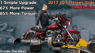 1 SIMPLE UPGRADE  2017 Harley Davidson M8 Street Glide [upl. by Floyd]