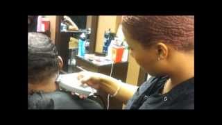 Tiff The Barber The Consummate Professional [upl. by Llacam]