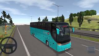 Bus Simulator Ultimate India  New Setra Topclass s 417 Hdh Bus Playing [upl. by Atteuqihc]