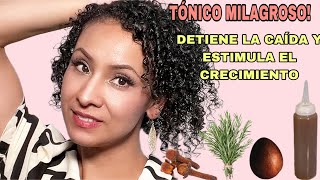 🌿🥑TONICO CAPILAR PARA DETENER LA CAÍDA DE TU CABELLO caidadelcabello growthhair [upl. by Acireit158]