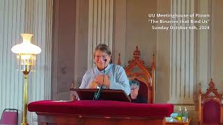 quotThe Binaries that Bind Us  with Rabbi Donna Berman Sunday Oct 6th at 11 am EDT [upl. by Anairo]