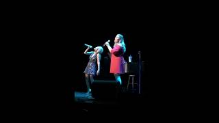 Kristin Chenoweth and 17 year old connect flawlessly on an unrehearsed duet of For Good Amazing [upl. by Ainessej]