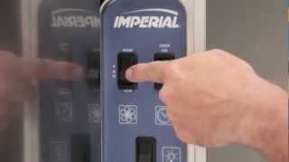 Imperial Convection Oven Controls [upl. by Adok]