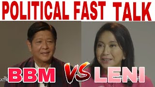 BBM VS LENI POLITICAL FAST TALK With Boy Abunda bongbongmarcos lenirobredo boyabunda [upl. by Belvia223]