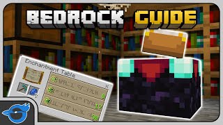 How to ENCHANT for MAX LEVEL GEAR  Bedrock Guide 010  Survival Tutorial Lets Play [upl. by Kuhn]