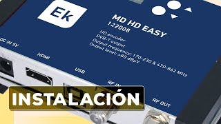 Instalacion modulador TDT HD configuracion [upl. by Gorey]