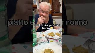 piatto estivo per nonno faustino carlettolife nonnofaustino cena perte neiperte [upl. by Asirral]