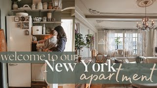 A Cozy Fall Apartment in New York City  a full tour [upl. by Rochelle]