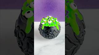 Bubbling Cauldron Hot Chocolate Bomb shorts halloween chocolate hotchocolatebomb [upl. by Isabea]