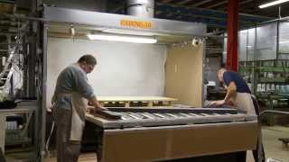 SABA Hybrid 120 Series  Assembling Pocket Spring Mattress EN [upl. by Cristiano]