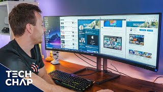 Is Super Ultrawide Too Wide Philips 499P9H Full Review  The Tech Chap [upl. by Naes]