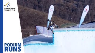 Niklas Mattsson  Mens Slopestyle  Secret Garden  2nd place  FIS Snowboard [upl. by Gayel256]