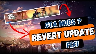 How To Downgrade GTA 5 without removing MODS  GTA 5 Tutorial Hindi [upl. by Duthie]