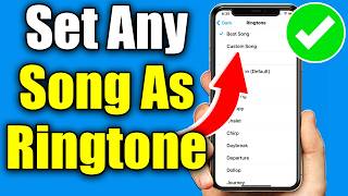 How To Set Any Song As Ringtone On iPhone Free amp No PC Required [upl. by Ahtilat]