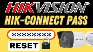 Hik Connect Forgot Password  Reset Hik Connect Password [upl. by Kahlil80]