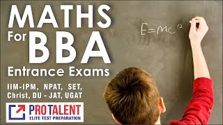 Percentages for BBA Entrance Exams I Maths Session 01 [upl. by Inger841]