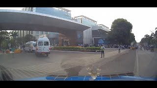 Casa Rio Palava to Mindspace SEZ Airoli East Navi Mumbai  Dashcam Footage [upl. by Yecam520]