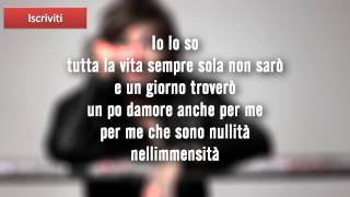 Gianna Nannini  Limmensità Lyrics  Testo [upl. by Kobe]