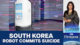 South Koreas First Robot Suicide What Happened  Vantage with Palki Sharma [upl. by Assyl578]