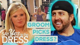 Groom Picks Dresses For The Bridesmaids  Say Yes To The Dress Bridesmaids [upl. by Leirol]