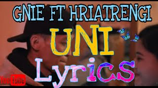 GNIEFTHRIATRENGI  UNI  LYRICS Please Subscribe🙏 [upl. by Notwal]