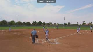 Emily M Home Run 12U vs Panthers Uribe 14u 14U [upl. by Emelina]