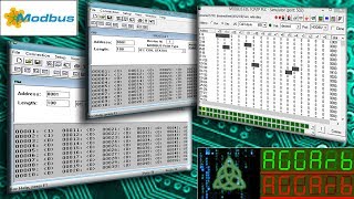 MODBUS COM MODSCAN SIMULAÇÕES E TESTES AULA 1 DE 3 [upl. by Otina]