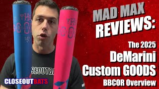 2025 DeMarini The GOODS Custom BBCOR Overview [upl. by Ahtanamas935]