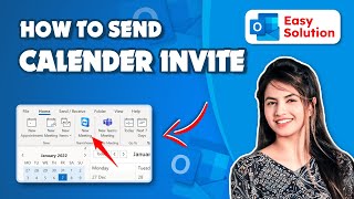 Outlook Calendar Invites Made Simple  How to send calendar invite in Outlook 2024 [upl. by Lalad]