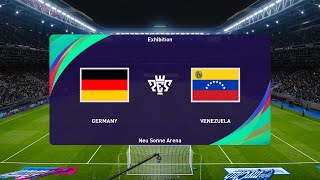 Germany U20 vs Venezuela U20 01092024 U20 World Championship PES 2021 [upl. by Molohs]