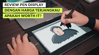 Review Pen Display Dengan Harga Terjangkau  Veikk VK1200 [upl. by Rachelle517]