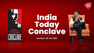 India Today Mumbai Conclave 2024  Mumbai  DCMDevendraFadnavis [upl. by Gladi]